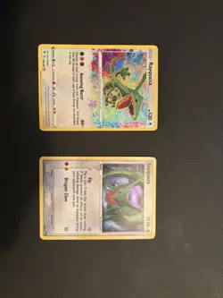 Pokemon Rayquaza 3/17 pop series 1 cosmo holo and amazing rare rayquaza - Image 1