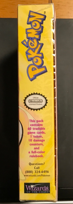 1999 Pokemon Base Set Zap! Theme Deck Vintage WOTC FACTORY SEALED - Image 3