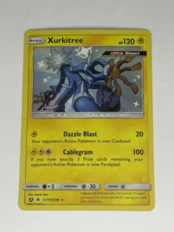 Xurkitree Shiny Holo Rare Hidden Fates: Shiny Vault SV14/SV94 Pokemon TCG✨ - Image 1
