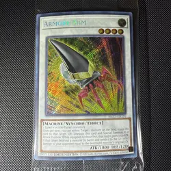 Yu-Gi-Oh Armory Arm HAC1-EN176 Limited Edition Secret Rare Promo Sealed - Image 1