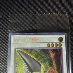 Yu-Gi-Oh Armory Arm HAC1-EN176 Limited Edition Secret Rare Promo Sealed - Image 2