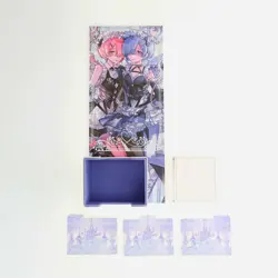 RE ZERO Mana Moon Yugioh RE:LABYRINTH DICEWINDER DECK BOX Rem Ram Emilia - Image 1