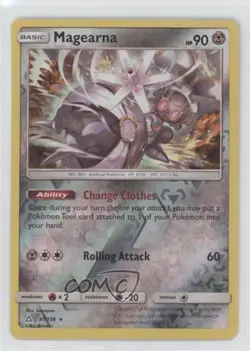 Cobalion Reverse Foil Pokemon Sun & Moon Lost Thunder #129 - Image 1