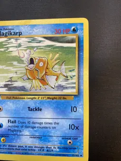 Magikarp 35/102 Base Set Pokemon Card - Image 5