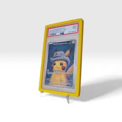 Pikachu With Grey Felt Hat 085 Van Gogh Black Star Promo Pokemon Cards - PSA9 - Image 2