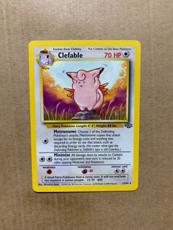 Clefable 17/64 Jungle Set - Rare Pokemon Card - NM/Mint - Image 1
