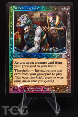Stitch Together - 2002 Magic the Gathering - Judgment Foil - Image 1