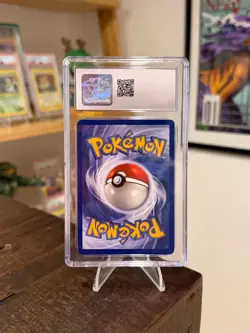 Blastoise 2/102 Base Set Unlimited Holo Rare Pokemon TCG CGC/PSA 7 Near Mint - Image 2