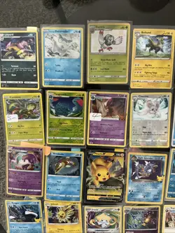 Pokemon Card Lot 50+ Cards V Holo Rare Pikachu Gyarados EX Vintage Mixed Bundle - Image 2