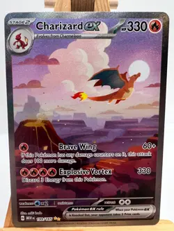 Pokemon TCG - S&V 151 - 199/165 Charizard ex - Special Illustration Rare - NM/M - Image 1