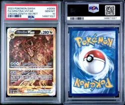 Pokemon Giratina VSTAR Secret Rare GG69 Crown Zenith PSA 10 Holo - Image 3