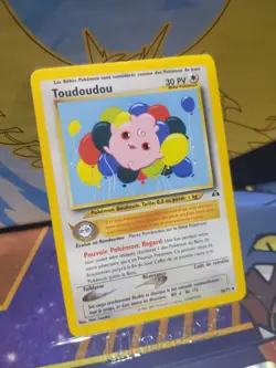 TOUDOUDOU Igglybuff 40/75 - MOYEN - NEO DISCOVERY - Carte Pokemon FR French Rare - Image 2