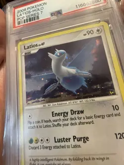 Latios Holo 4 Pop Series 7 Pokemon PSA 9 ****POP 22*** No PSA 10’s - Image 2