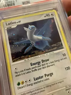 Latios Holo 4 Pop Series 7 Pokemon PSA 9 ****POP 22*** No PSA 10’s - Image 3
