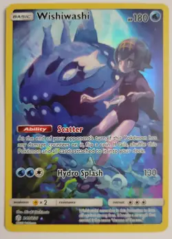 WISHIWASHI 240/236 SECRET RARE COSMIC ECLIPSE POKEMON NEAR MINT - Image 1