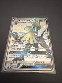 MINT Shiny Silvally GX Holo Ultra Rare HIDDEN FATES POKEMON TCG - Image 1