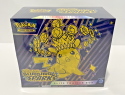 Sealed Pokemon Surging Sparks Elite Trainer Box ETB Brand New 9 Packs + Promo - Image 1