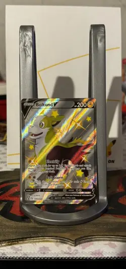 Boltund V SWSH085 Black Star Promo Ultra Rare Pokemon TCG Near Mint Fast Ship - Image 1