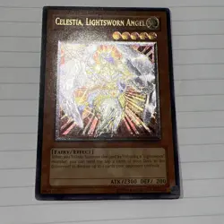 Celestia, Lightsworn Angel (UTR) LODT-EN024 Ultimate Rare Yugioh Unlimited MP - Image 1