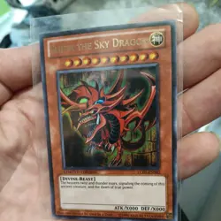 YUGIOH Egyptian God Cards ULTRA RARE 25th Anniversary LC01 Near Mint NM SET FULL - Image 2
