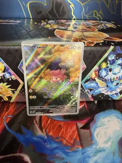 Pawmi 226/091 Illustration Rare IR Pokemon TCG Sv: Paldean Fates NEAR MINT NM - Image 1