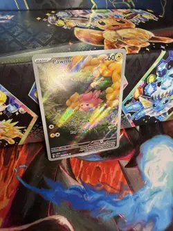 Pawmi 226/091 Illustration Rare IR Pokemon TCG Sv: Paldean Fates NEAR MINT NM - Image 3