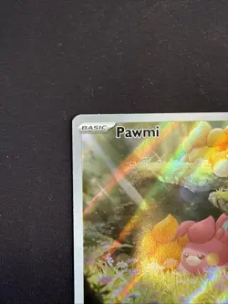 Pokemon TCG Pawmi Holo Paldean Fates Card 226/091 SV Near Mint Condition - Image 3