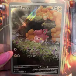Pokemon TCG Pawmi Holo Paldean Fates Card 226/091 SV Near Mint Condition - Image 1