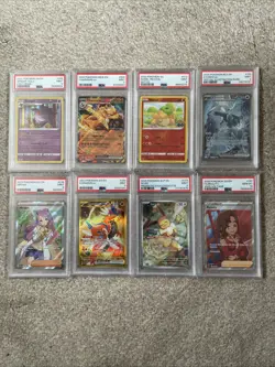 Lot of 8 Pokemon Cards 7 PSA 9 with One PSA 10 See Pics and Description - Image 1