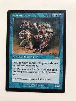 Anthroplasm MTG Magic the Gathering Card LP Lightly Played ULG - Image 1