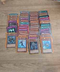 Yu-Gi-Oh Card Bundle Job Lot 1st Editions 1996 early sets - 49 cards Holo/Non - Image 1