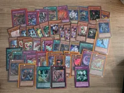 Yu-Gi-Oh Card Bundle Job Lot 1st Editions 1996 early sets - 49 cards Holo/Non - Image 2