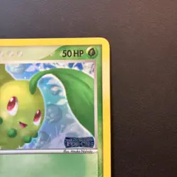 Chikorita 51/115 LP Reverse Holo EX Unseen Forces Stamped Pokemon Card - Image 5