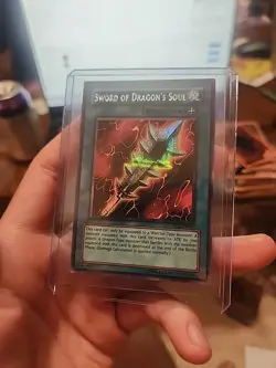 Sword of Dragon's Soul PCJ-EN003 Prismatic Secret Rare Yugioh NM - Image 1