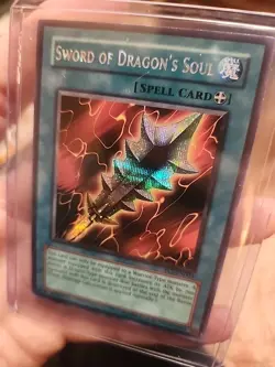 Sword of Dragon's Soul PCJ-EN003 Prismatic Secret Rare Yugioh NM - Image 3
