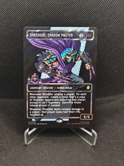 MTG Card - Shredder, Shadow Master R 88 Foil - Teenage Mutant Ninja Turtles - NM - Image 1