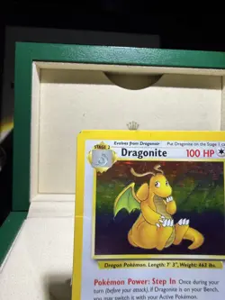 Dragonite - 4/62 - Pokemon Fossil Unlimited Holo Rare Card WOTC HP+/MP - Image 3