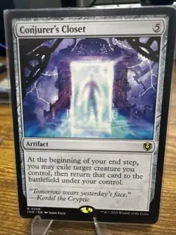 1x Conjurer's Closet Moderate Play MTG Magic - Kid Icarus - - Image 1