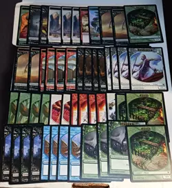 500 Tokens Bulk MTG Lot - Magic the Gathering - Various Sets - MP LP - English - Image 1