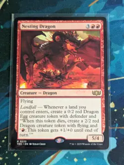 MTG Nesting Dragon - NM - Commander: Tarkir: Dragonstorm - Image 1