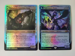 Bundle Nightmare Moon / Princess Luna & Grimlock Dinobot Leader Foil NM ENG MTG - Image 2