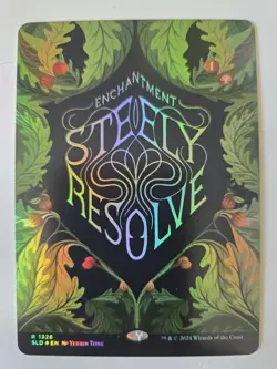 Steely Resolve SLD FOIL English NM MTG - Image 1