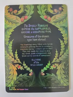 Steely Resolve SLD FOIL English NM MTG - Image 2