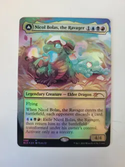 Nicol Bolas the Ravager / Nicol Bolas, the Arisen Foil Secret L'Air NM ENG MTG - Image 1