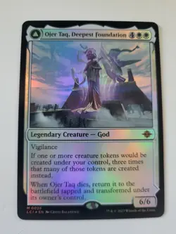 Ojer Taq Deepest Foundation / Temple of Civilization Foil NM English MTG - Image 1