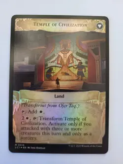 Ojer Taq Deepest Foundation / Temple of Civilization Foil Ixalan NM English MTG - Image 2
