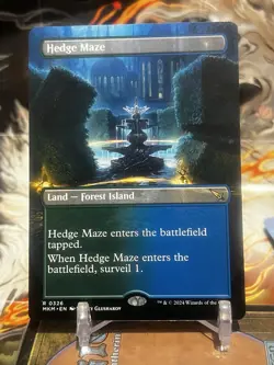 MTG | Hedge Maze (Borderless) [Murders at Karlov Manor] NF - Image 1