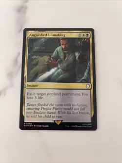 MTG Anguished Unmaking [Fallout, Near Mint] - Image 1