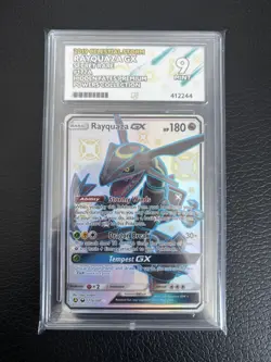 Pokemon TCG Rayquaza GX 177a/168 Full Art Hidden Fates Promo Card ACE 9 - Image 1