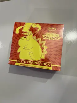Pokemon Sword & Shield Vivid Voltage Elite Trainer Box ETB (slight tear) - Image 1